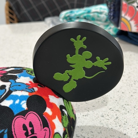 Disney Parks Oh Mickey Embroidered Bright Colorful Mickey Mouse Ears Hat - Picture 3 of 7